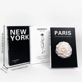 Kit com 3 Livros Decorativos com Compartimento – New York, London e Paris