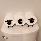 Suporte de Papel Higiênico Ovelha 3D para Banheiro