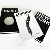 Kit com 3 Livros Decorativos com Compartimento – New York, London e Paris