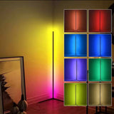 Luminária LED de Canto RGB – Controle por App e 16 Milhões de Cores