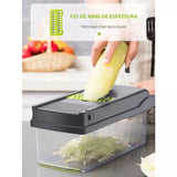 Cortador Multifuncional 16 Peças com Recipientes