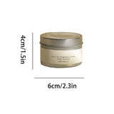 Vela Aromática em Lata com Tampa – Cera de Soja e Pavio Natural