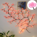Galho Decorativo de Cerejeira com LED – 72 ou 96 Luzes