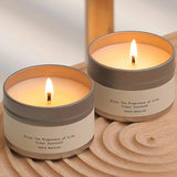 Vela Aromática em Lata com Tampa – Cera de Soja e Pavio Natural