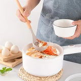 Kit de Utensílios de Cozinha em Silicone com Organizador