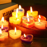 Kit com 9 Velas em Formato de Flor – Decoração para Momentos Especiais