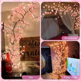 Galho Decorativo de Cerejeira com LED – 72 ou 96 Luzes