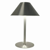 Luminária de Mesa LED Cogumelo Touch – Recarregável com Dimmer e 3 Tons de Luz