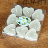 Kit com 9 Velas em Formato de Flor – Decoração para Momentos Especiais