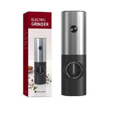 Moedor Elétrico de Condimentos, Sal e Pimenta com Granulagem Ajustável