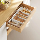 Organizador de Gaveta Expansível para Talheres e Utensílios